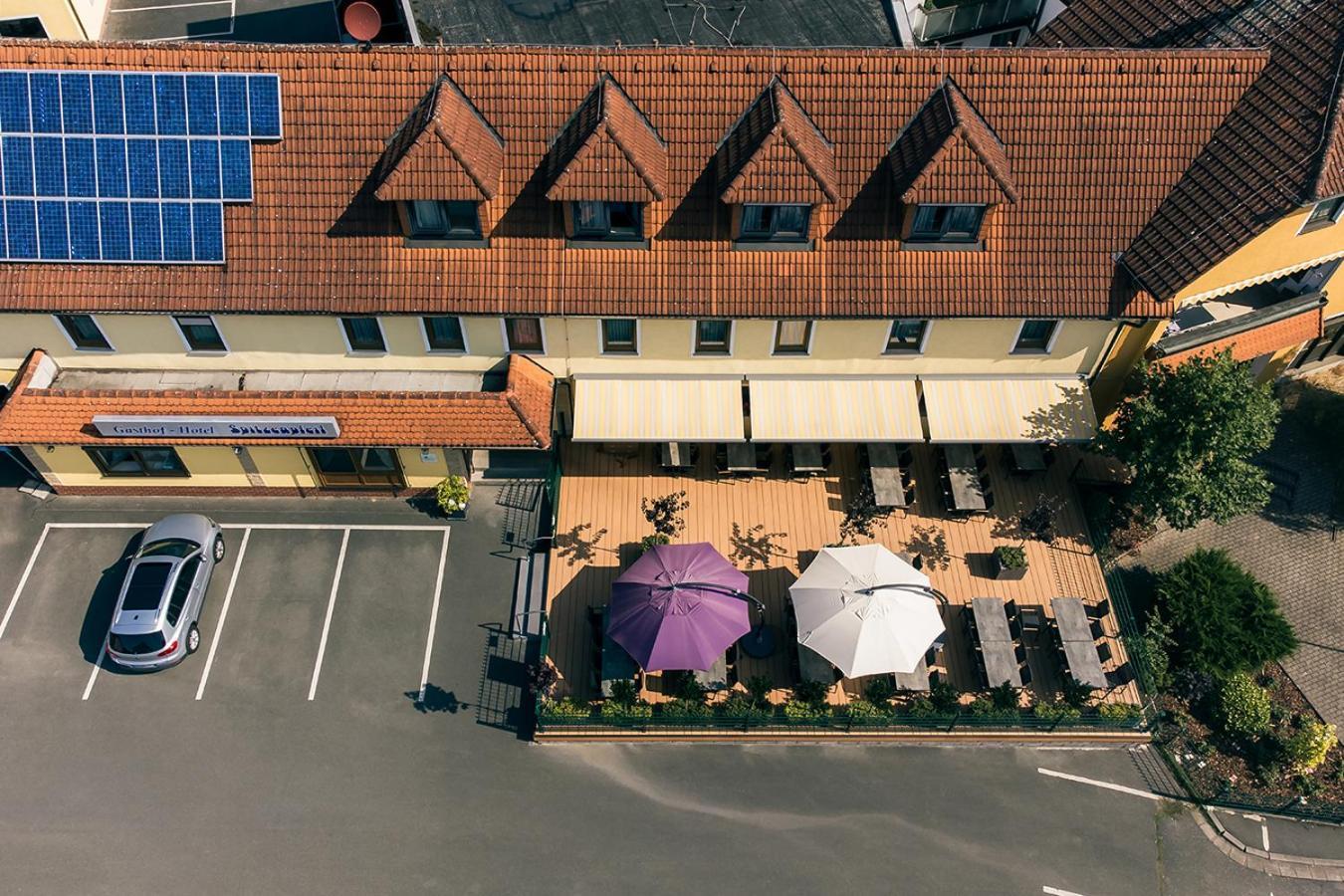 Hotel Spitzenpfeil Michelau in Oberfranken Eksteriør billede