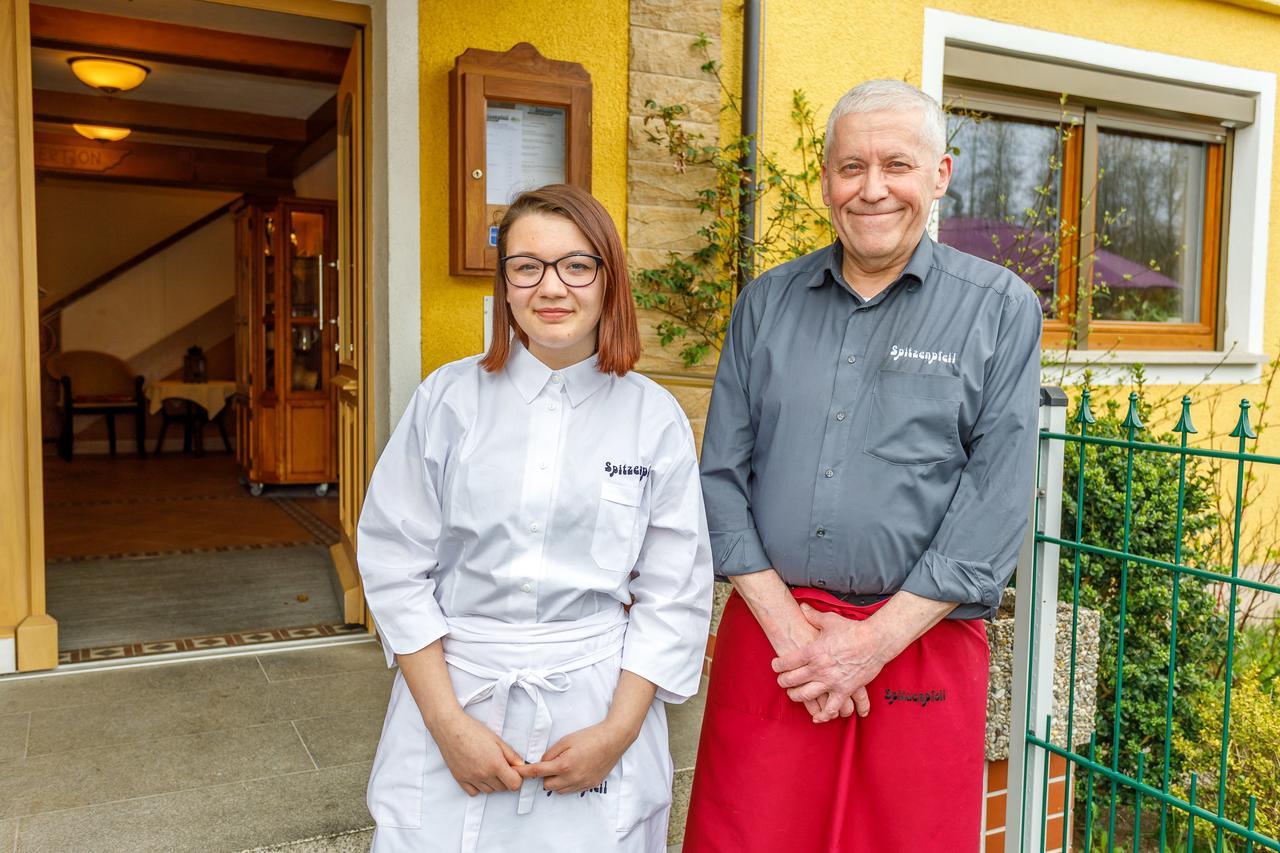 Hotel Spitzenpfeil Michelau in Oberfranken Eksteriør billede